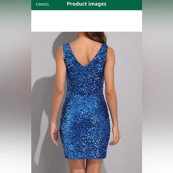 Brand new beautiful blue dress - Picture 2 of 5